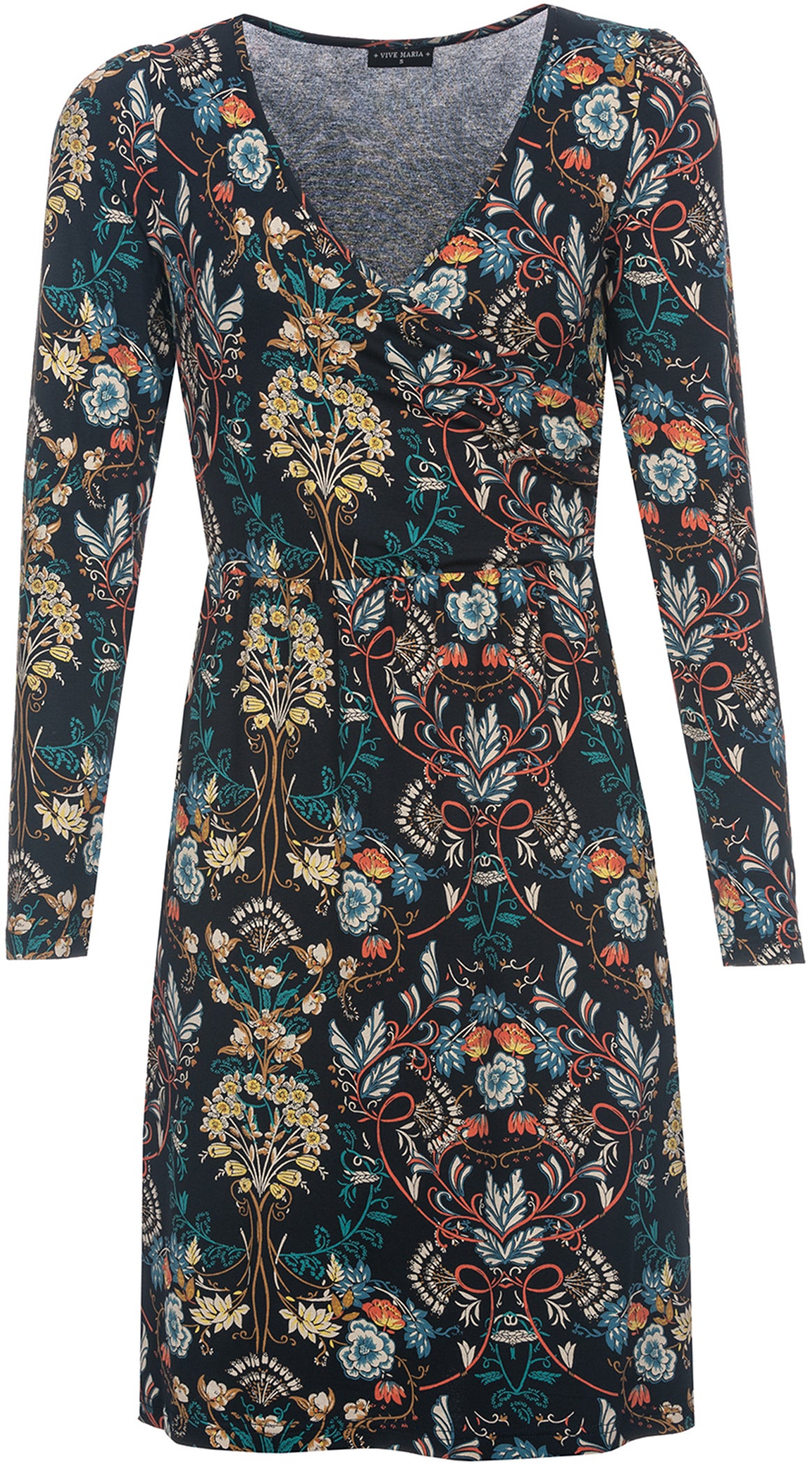 Vive_Maria_HIPPY_BOHEME_Vintage_Ranken_V-Neck_WRAP_DRESS_Kleid