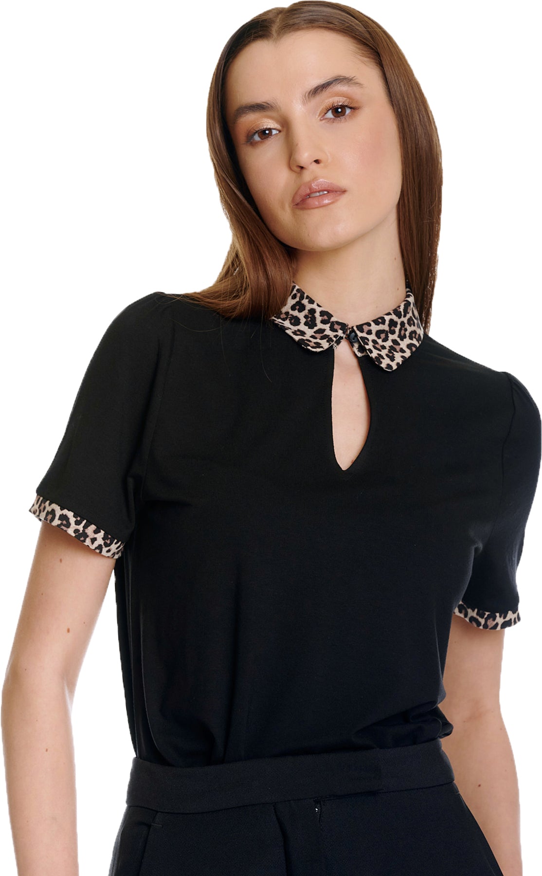 Vive_Maria_LEO_DAY_Retro_LEOPARD_KRAGEN_Peephole_Kurzarm_BLUSENSHIRT_Oberteil_Killer_Kirsche-2