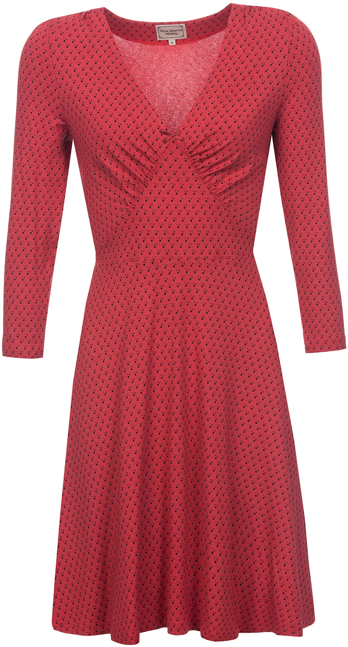 Vive_Maria_LILI_MARLEEN_Vintage_Geometric_Pattern_V-Neck_7_8_Arm_Dress_KLEID5bo6VPof4qvd7
