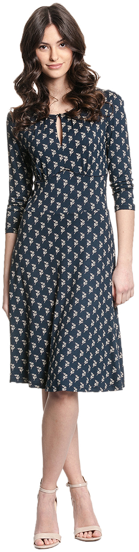 Vive_Maria_LUCY_Vintage_ROSEN_Dots_Karo_Rundhals_A-Linie_SHIRT_DRESS_Kleid_killer_kirsche