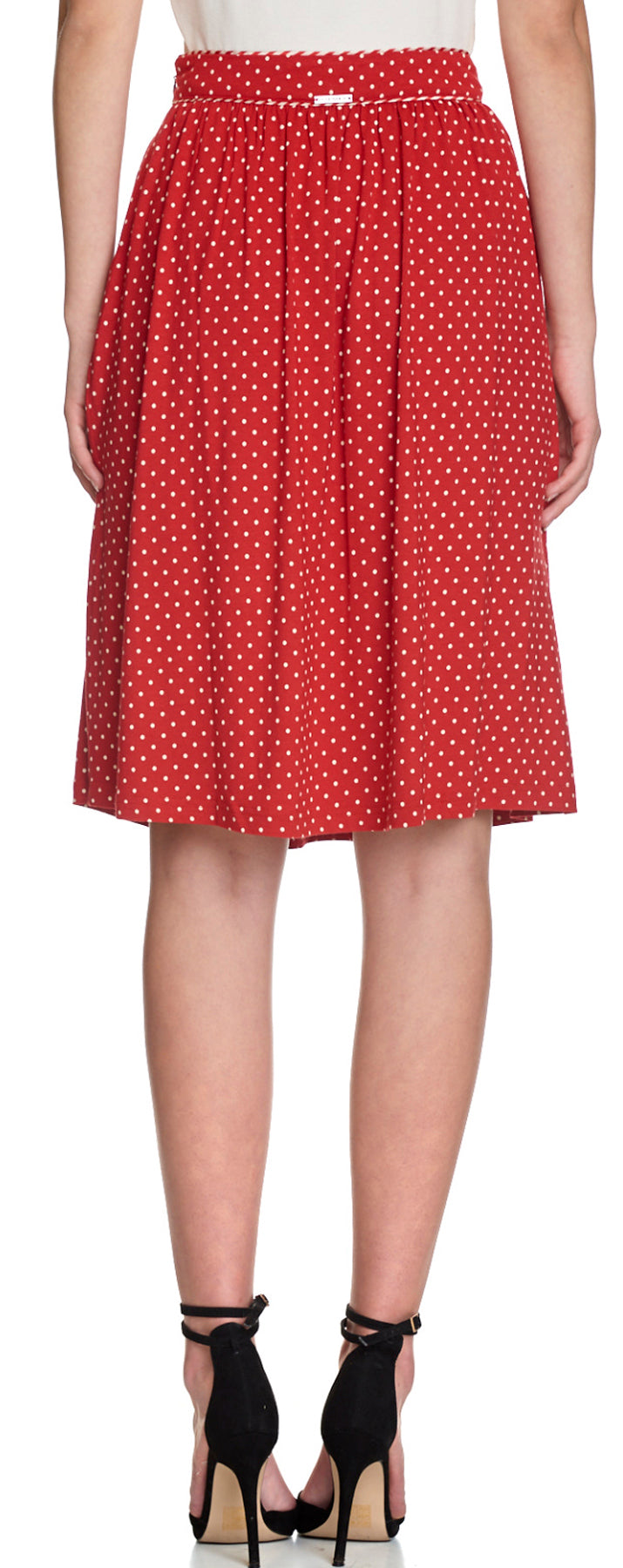 Vive_Maria_MONACO_Vintage_POLKA_DOT_Punkte_50s_SWING_SKIRT_A-Linie_Rock_Rot_killer_kirsche_3