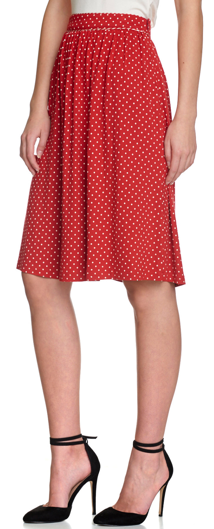 Vive_Maria_MONACO_Vintage_POLKA_DOT_Punkte_50s_SWING_SKIRT_A-Linie_Rock_Rot_killer_kirsche_4