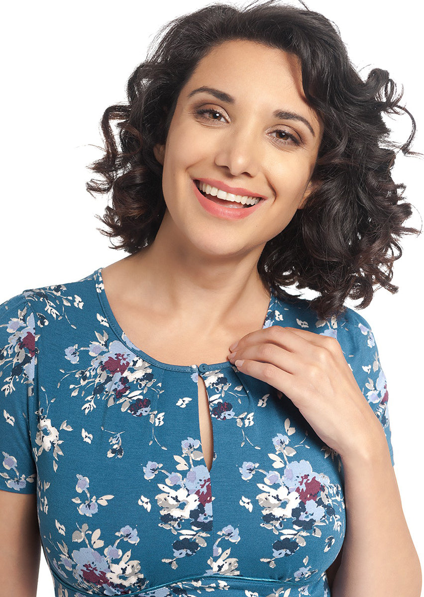 Vive_Maria_MON_AMOUR_Floral_BLUMEN_50s_Keyhole_Kurzarm_SHIRT_Blau-37RiAYnXdTpkK2
