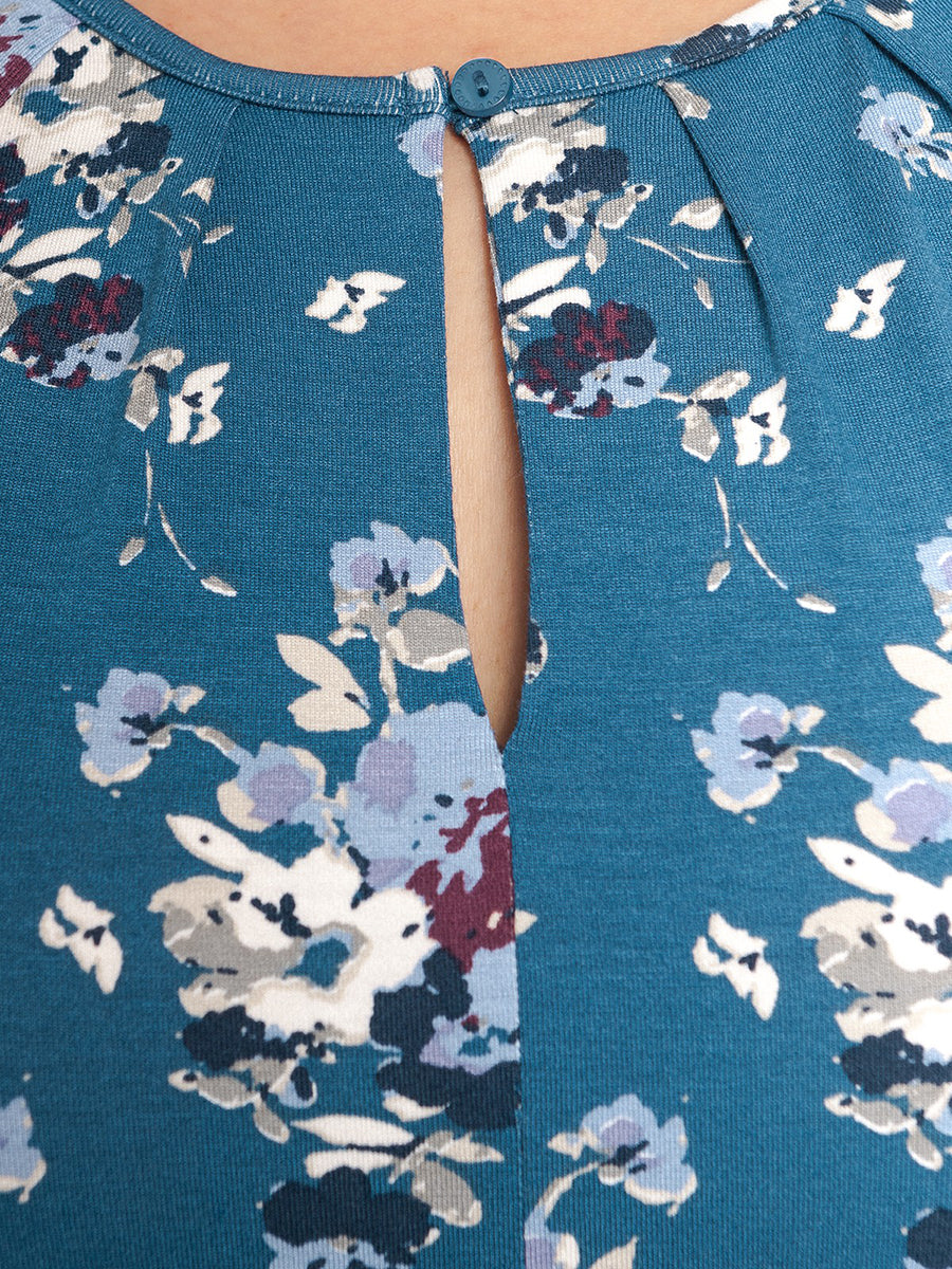 Vive_Maria_MON_AMOUR_Floral_BLUMEN_50s_Keyhole_Kurzarm_SHIRT_Blau-4OffyeLtitdpNc