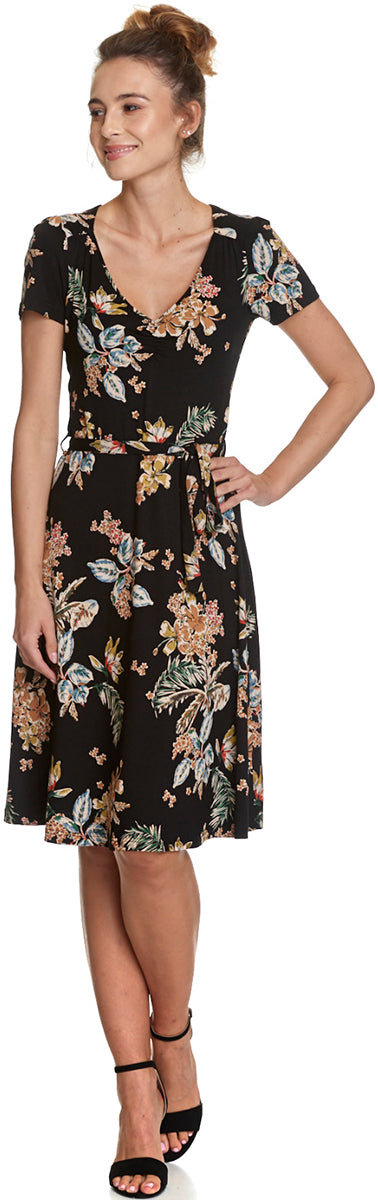 Vive_Maria_MY_HAWAII_Vintage_HIBISKUS_Floral_Kurzarm_SHIRT_DRESS_Kleid-1