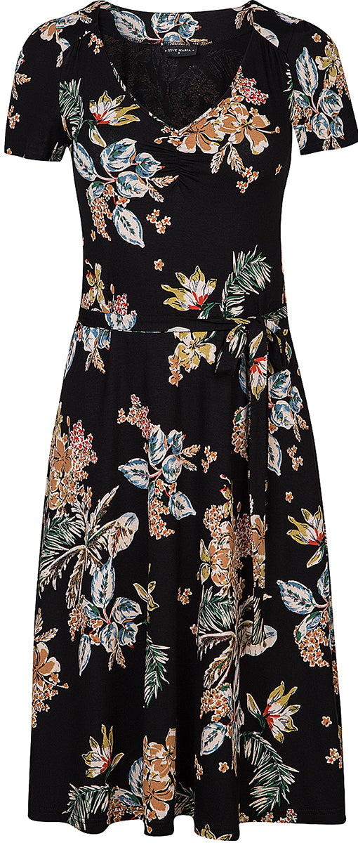 Vive_Maria_MY_HAWAII_Vintage_HIBISKUS_Floral_Kurzarm_SHIRT_DRESS_Kleid-2