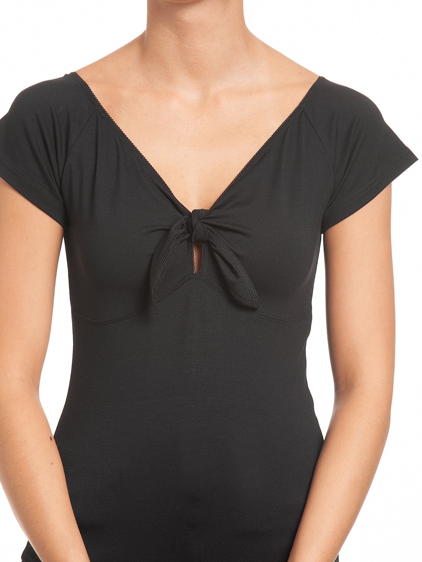 Vive_Maria_NOIR_Retro_50s_Basic_Knot_Tie_SHIRT_Oberteil_-_Schwarz_killer_kirsche_54Uf2hIHuvZT2Q