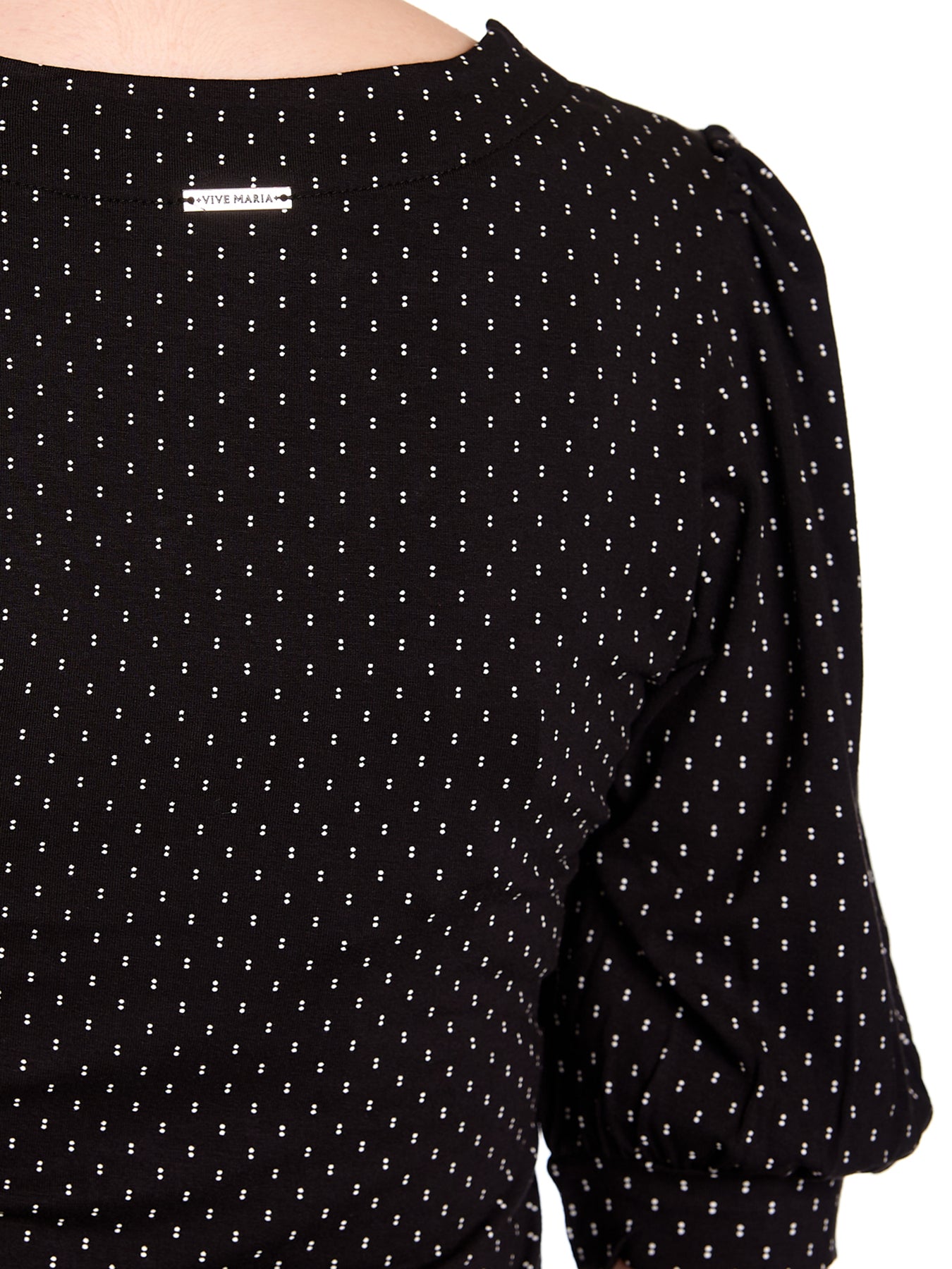 Vive_Maria_PARIS_GIRL_Punkte_LACE_Halbarm_Shirt_Retro_BLUSE_Oberteil_-_Schwarz_killer_kirsche_5