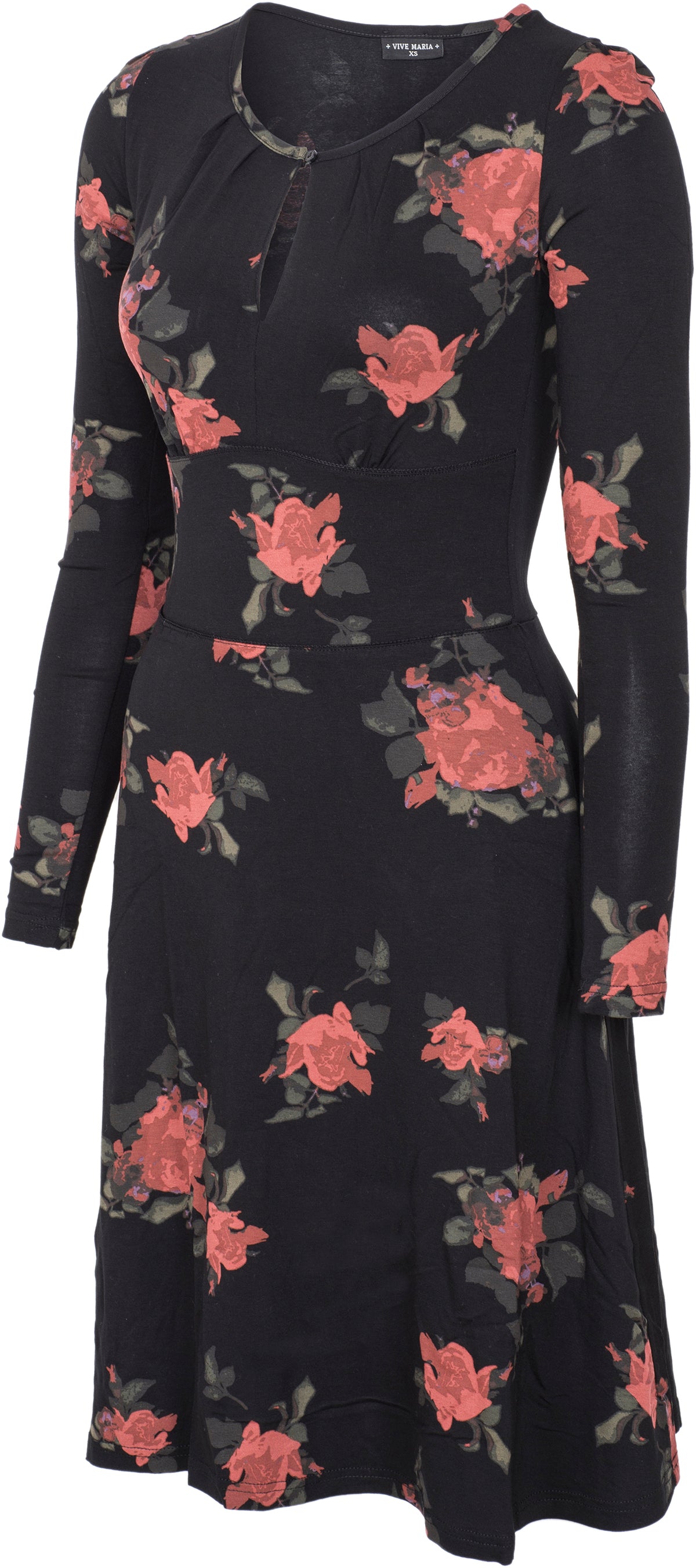 Vive_Maria_RED_ROSE_Vintage_ROSEN_Floral_DRESS_Kleid-3
