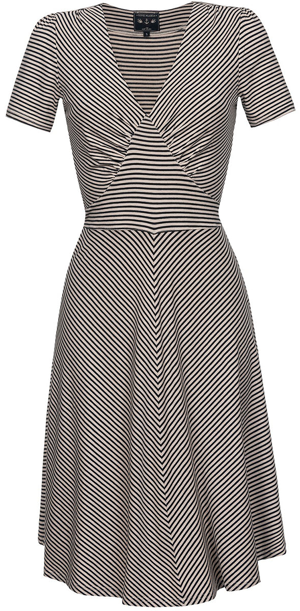 Vive_Maria_SAILOR_SALOON_Maritimes_STREIFEN_Stripe_Kurzarm_DRESS_Kleid-3