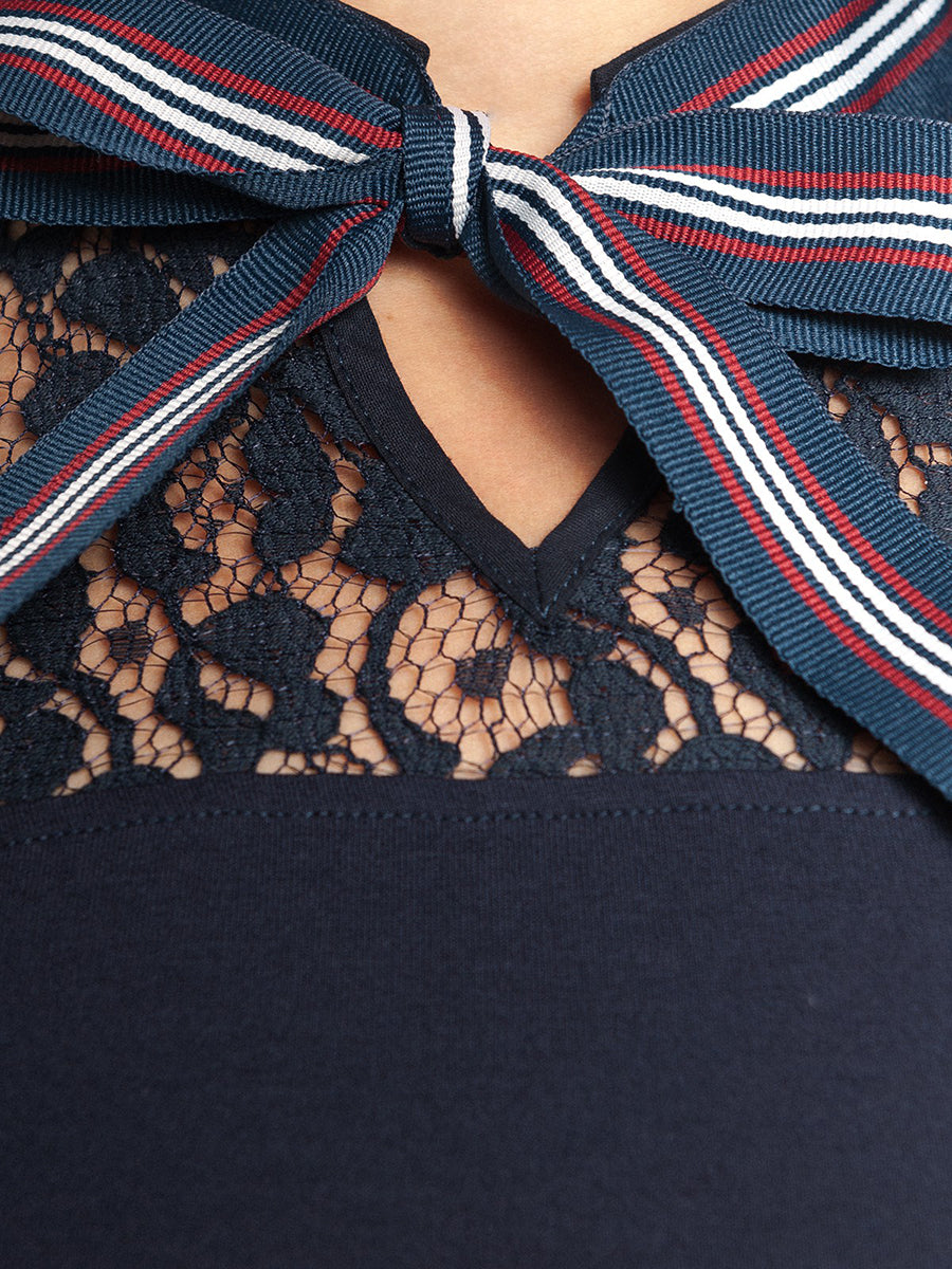 Vive_Maria_ST_MALO_Vintage_Floral_LACE_Striped_Bow_Kurzarm_DRESS_Kleid-3IU3c7NJP4Q74C