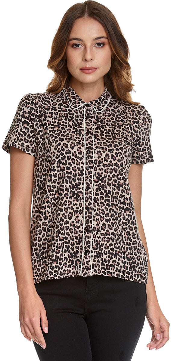 Vive_Maria_SUMMER_WILD_Vintage_LEOPARD_Collar_KURZARM_Blouse_BLUSE-1