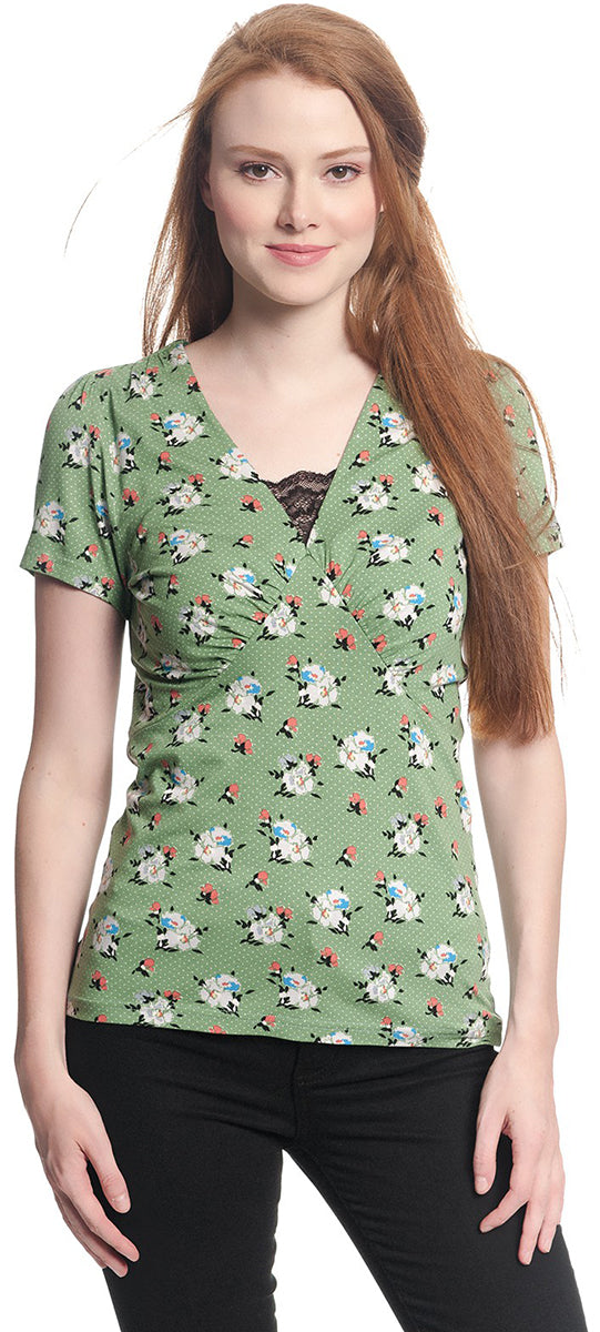 Vive_Maria_SWEET_MEMORIES_Polka_Dot_Vintage_Flower_LACE_SHIRT_Oberteil-1