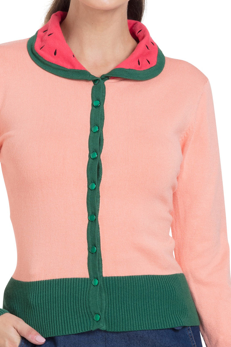Voodoo_Vixen_BABY_WATERMELON_Wassermelone_Retro_CARDIGAN_Strickjacke-2YKWIpie5HXpvw