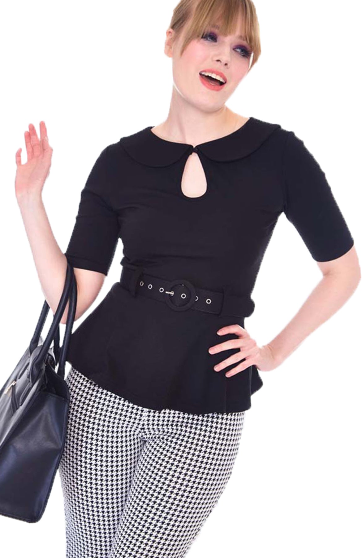Voodoo_Vixen_BLACK_PEPLUM_Retro_BUBIKRAGEN_Halbarm_60s_SHIRT_Schoesschenbluse_Killer_Kirsche-1L0YJp1OTbEXDx
