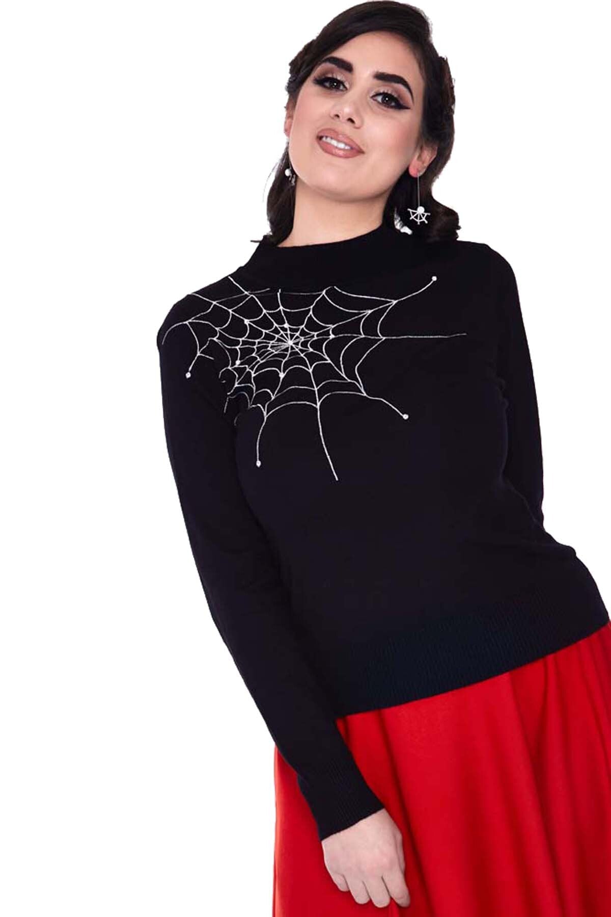 Voodoo_Vixen_BLACK_WIDOW_Pin_Up_50s_Spiderweb_SWEATER_Knitted_Pullover__Jumper_-_Schwarz-4znCBFKly5RKwO