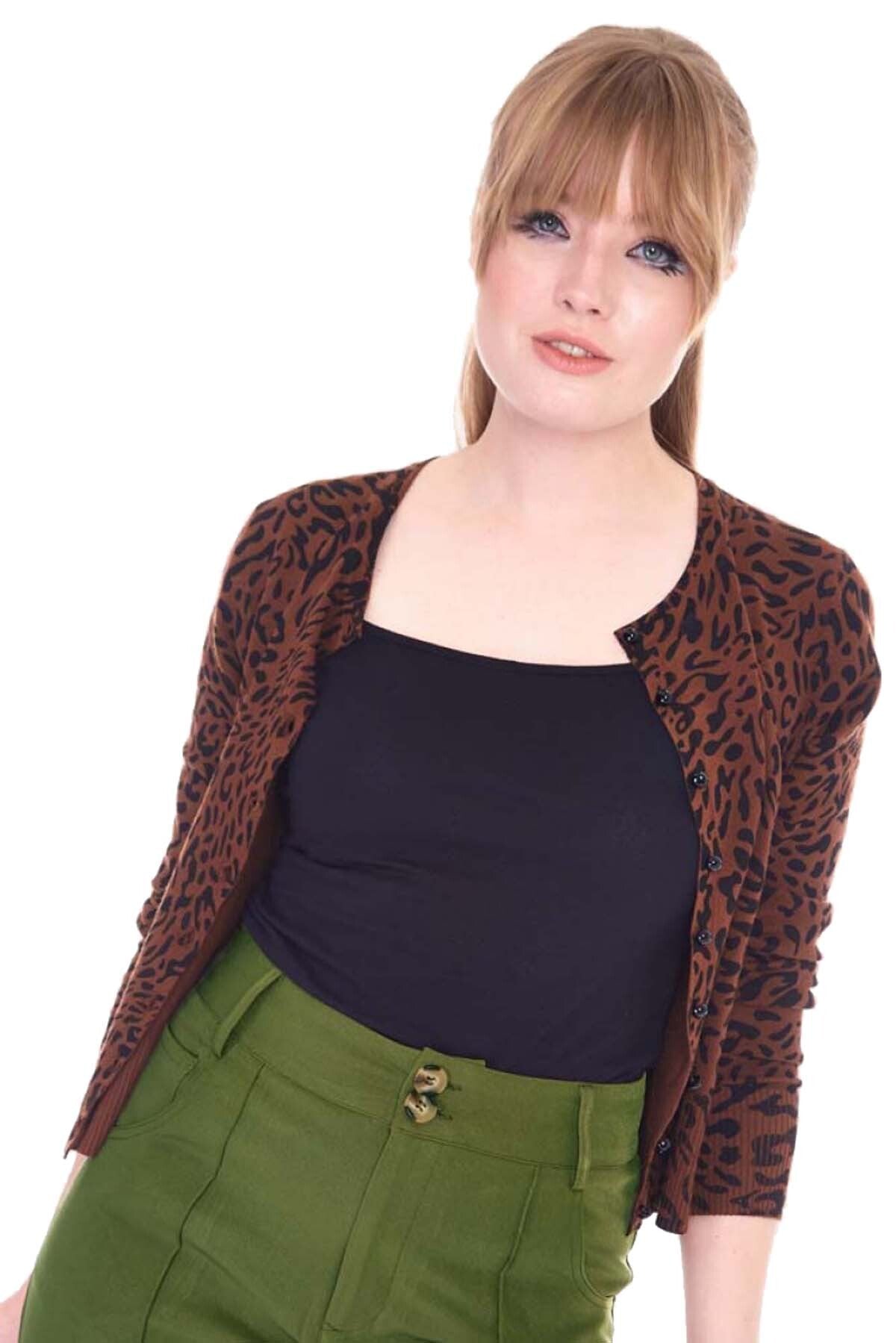 Voodoo_Vixen_BROWN_LEOPARD_50s_LEOMUSTER_Langarm_CARDIGAN_Strickjacke-2