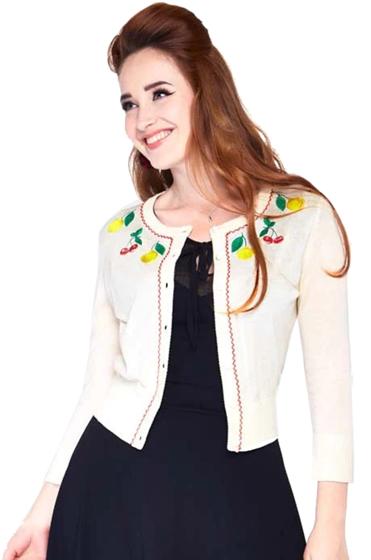 Voodoo_Vixen_CHERRY_LEMONADE_Langarm_CARDIGAN_Stickjacke_killer_kirsche_1