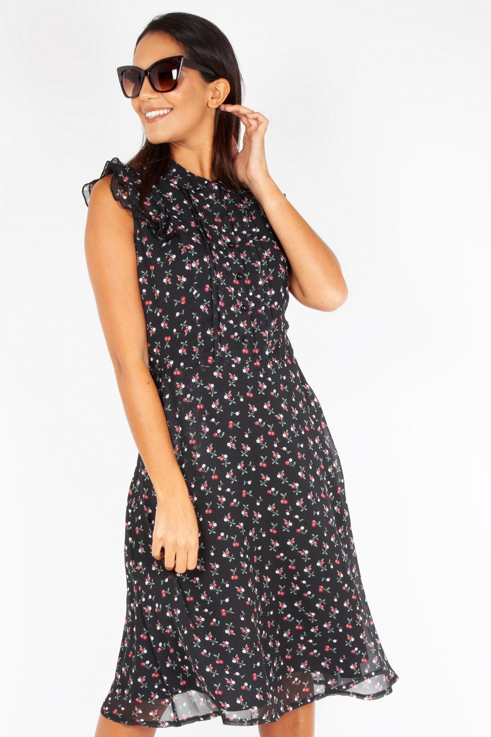 Voodoo_Vixen_CHERYL_Chiffon_CHERRY_Vintage_RUFFEL_Dress_KLEID_03