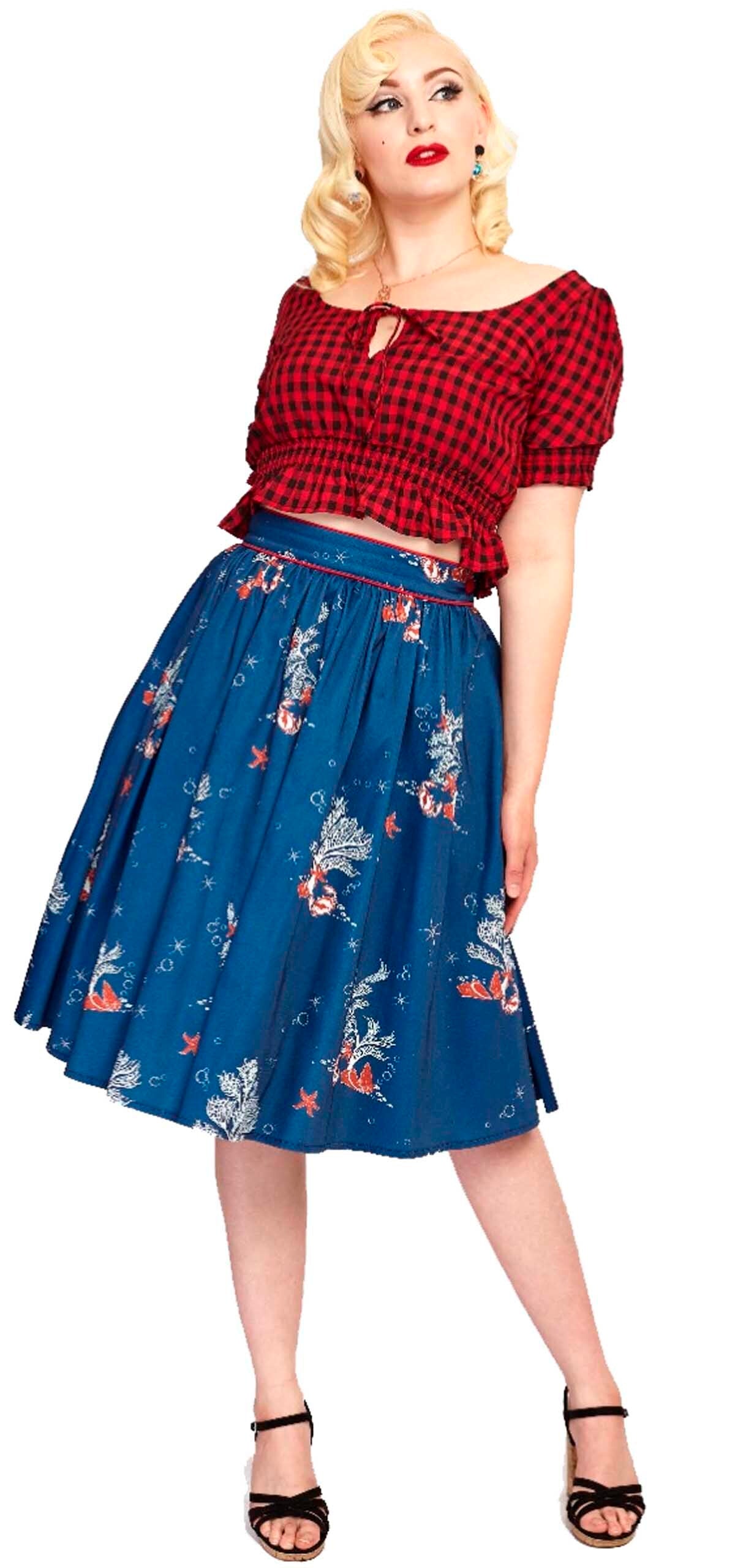 Voodoo_Vixen_COLBIE_CORAL_Retro_Sailor_Vintage_SWING_SKIRT_Rock_-_Meerblau-1