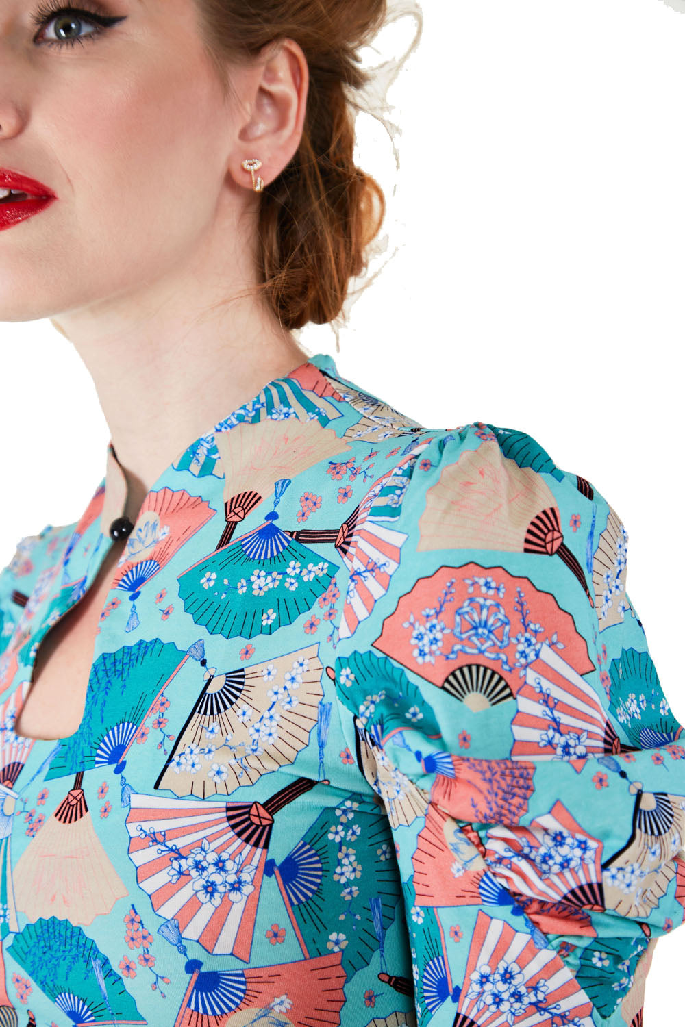 Voodoo_Vixen_Dita_Teese_Fan_Print_Pinup_bluse_BLOUSE_killer_kirsche_3