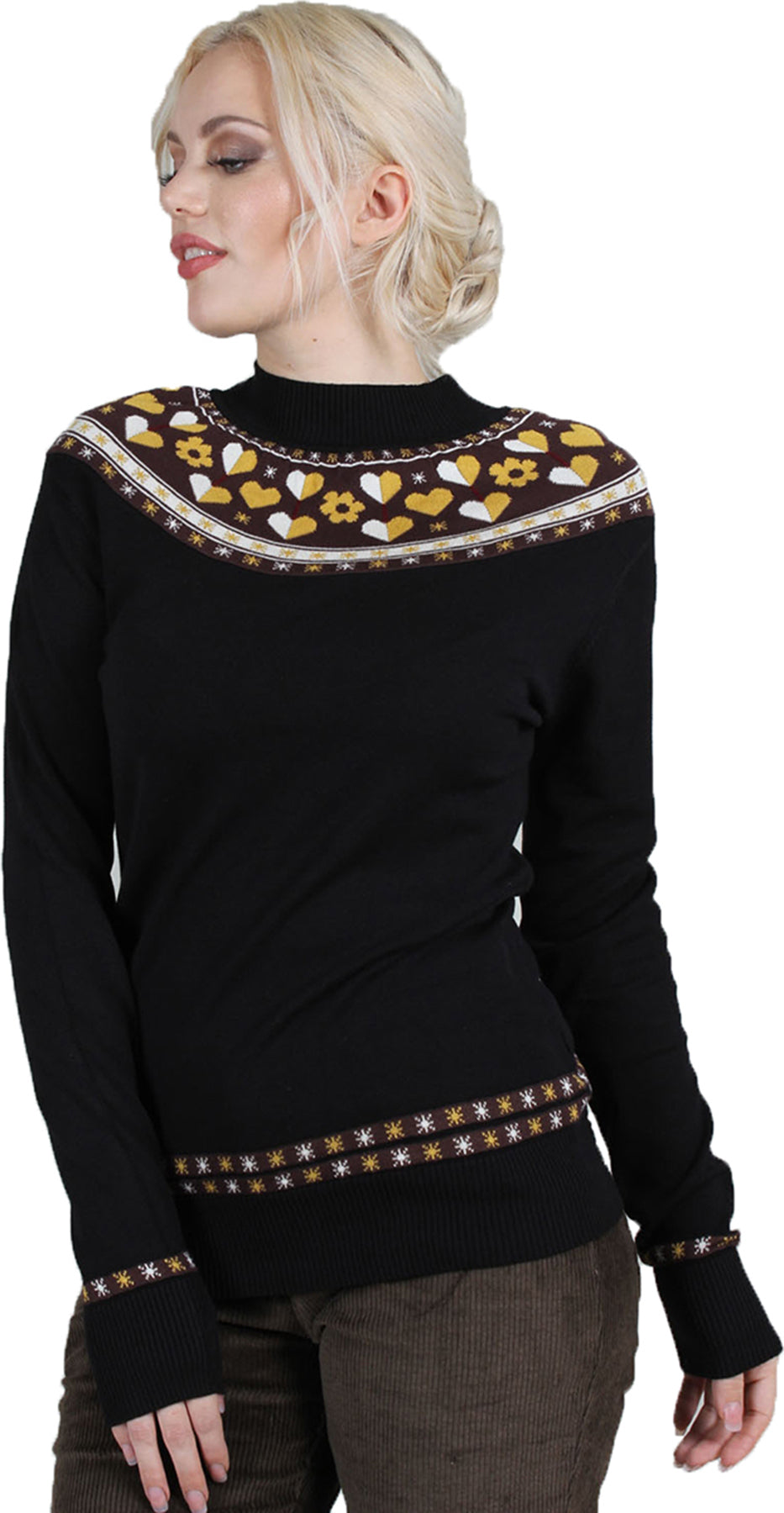 Voodoo_Vixen_FARROW_Heart_And_Flower_GRAPHIC_Vintage_PULLOVER_Sweater_killer_kirsche