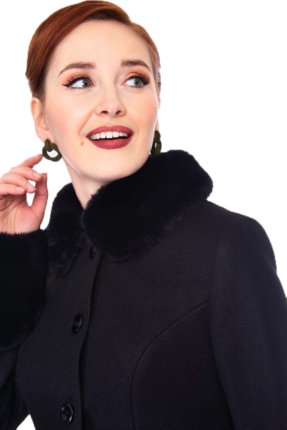 Voodoo_Vixen_FAUX_FUR_TRIM_Vintage_KUNSTFELL_A-Linie_50s_COAT_Mantel_Schwarz_Killer_Kirsche-4DpEcIXKF5R0Qj