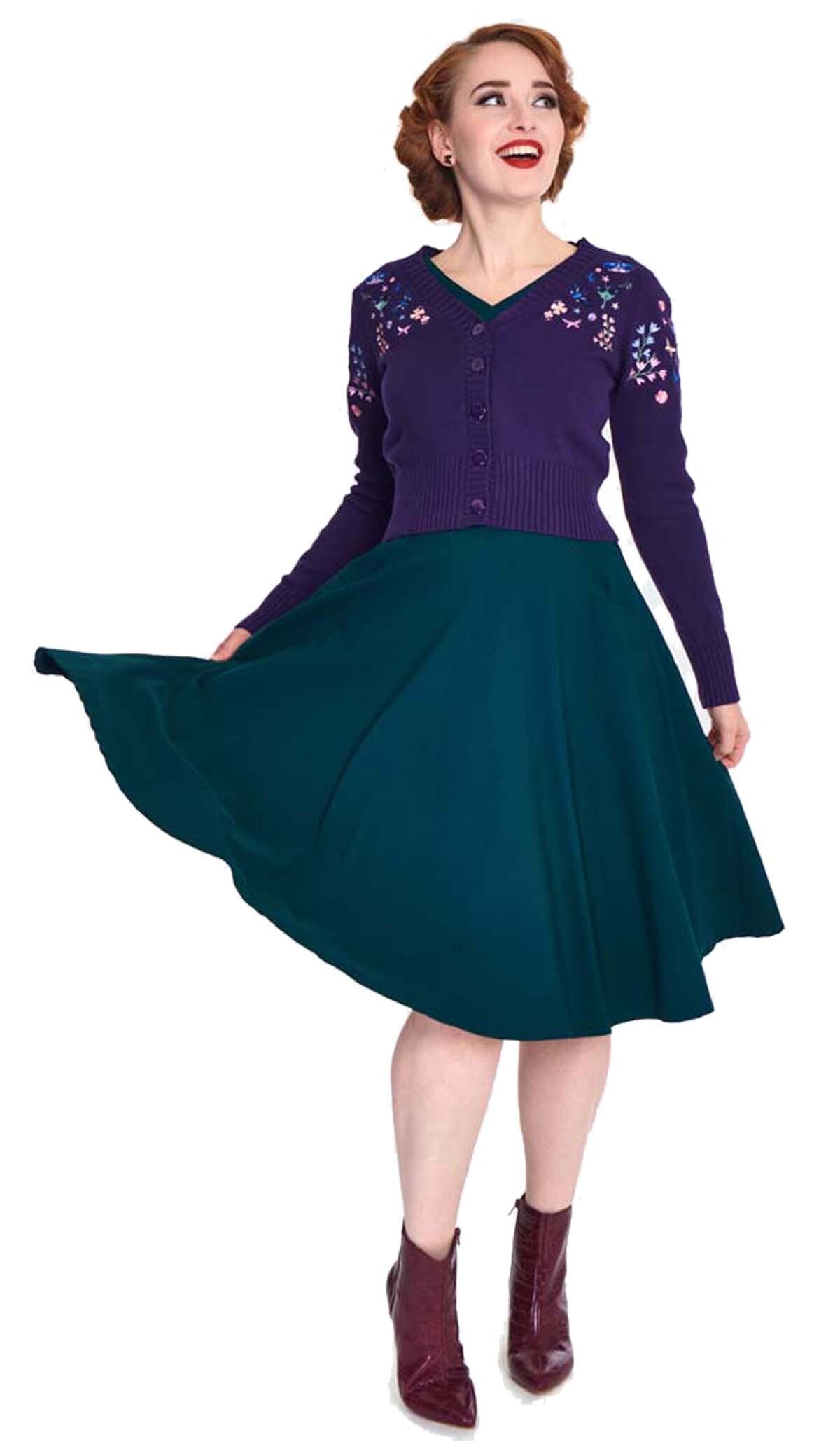 Voodoo_Vixen_FLORAL_and_BUTTERFLY_50s_Langarm_Vintage_CARDIGAN_Strickjacke_Purple-3T1UXcF2Gb2TrA