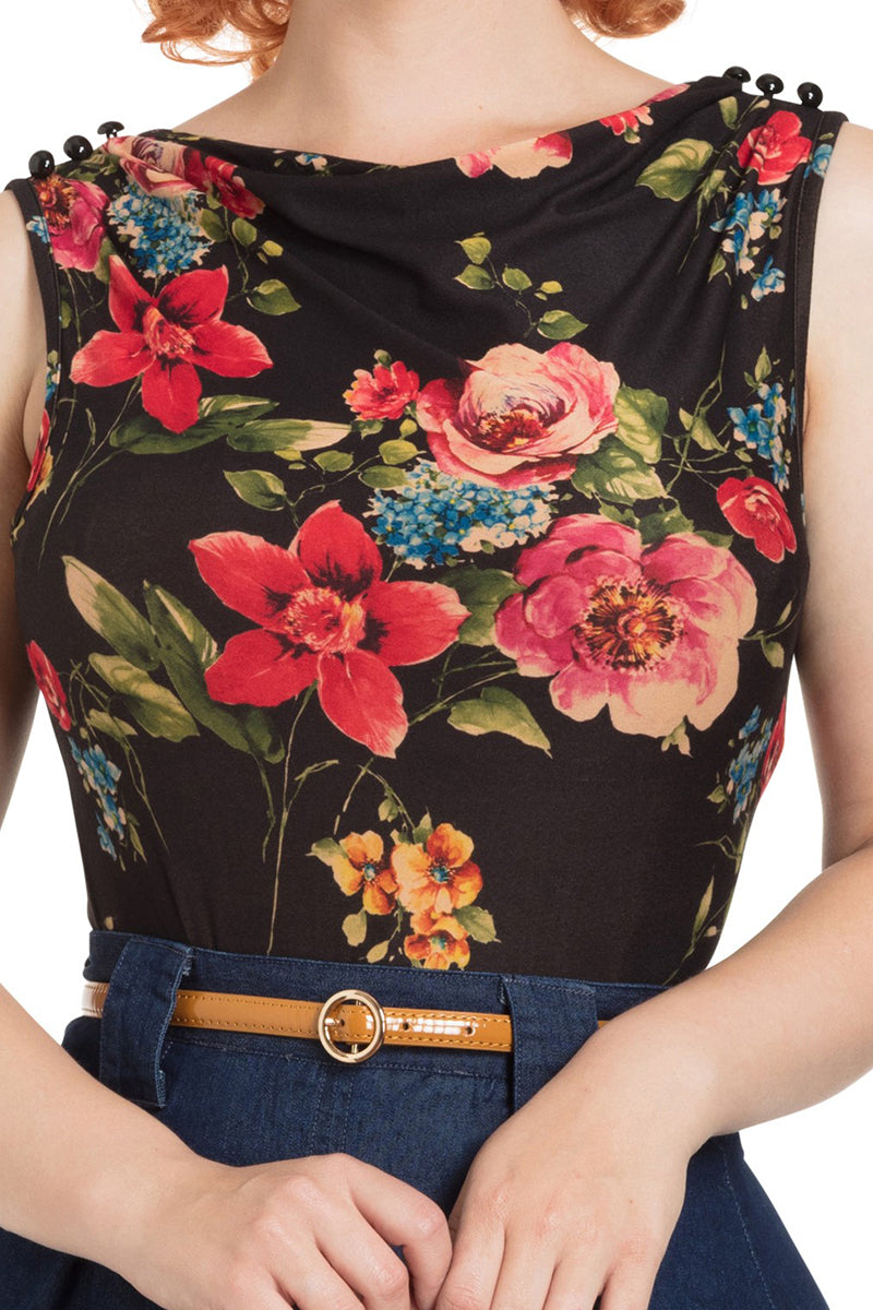 Voodoo_Vixen_FLORA_Vintage_BOATNECK_Floral_BLUMEN_Flower_Top_SHIRT-2gMeNrxN8hQWWf