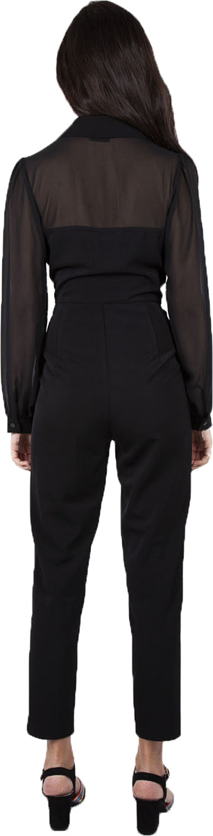 Voodoo_Vixen_GIA_Vintage_CAPE_Straight_Leg_V-NECK_Langarm_JUMPSUIT_Overall-4
