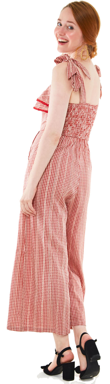 Voodoo_Vixen_GINGHAM_Vintage_KARO_Traeger_Ruffle_Marlene_JUMPSUIT_Overall_killer_kirsche_4