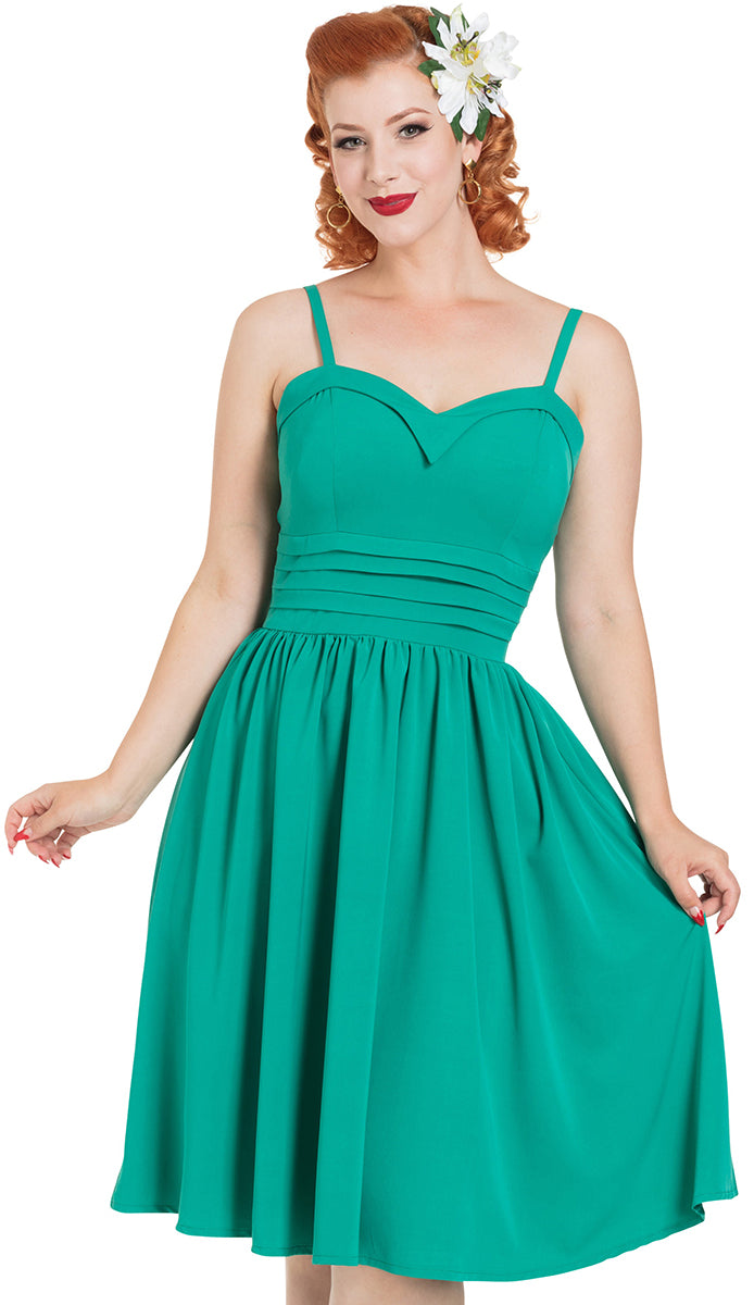 Voodoo_Vixen_GRACE_Pleated_VINTAGE_Glamorous_Traeger_Dress_KLEID-2goUEqneSorEcf