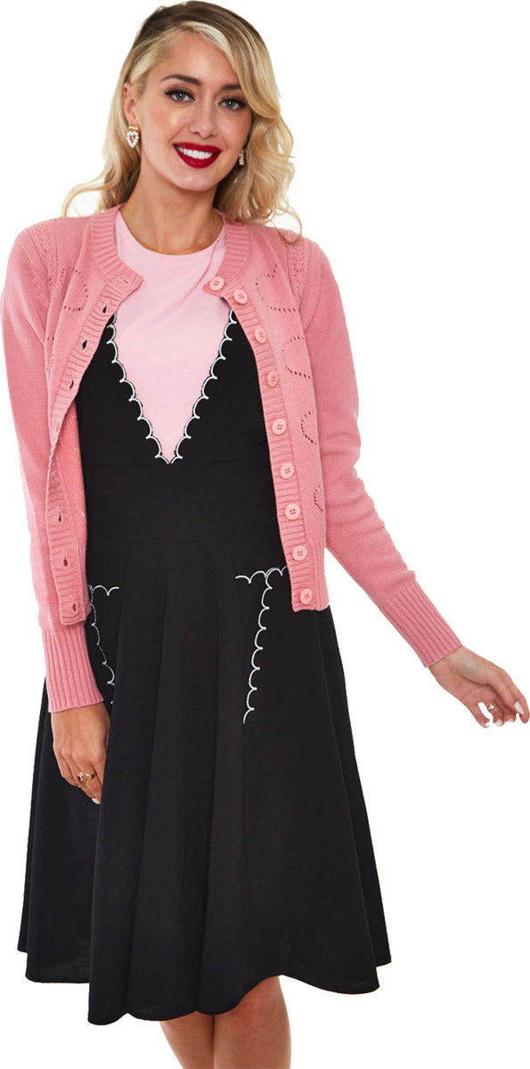 Voodoo_Vixen_HEART_KNIT_PATTERN_Vintage_HERZ_Langarm_CARDIGAN_Stickjacke_killer_kirsche_2