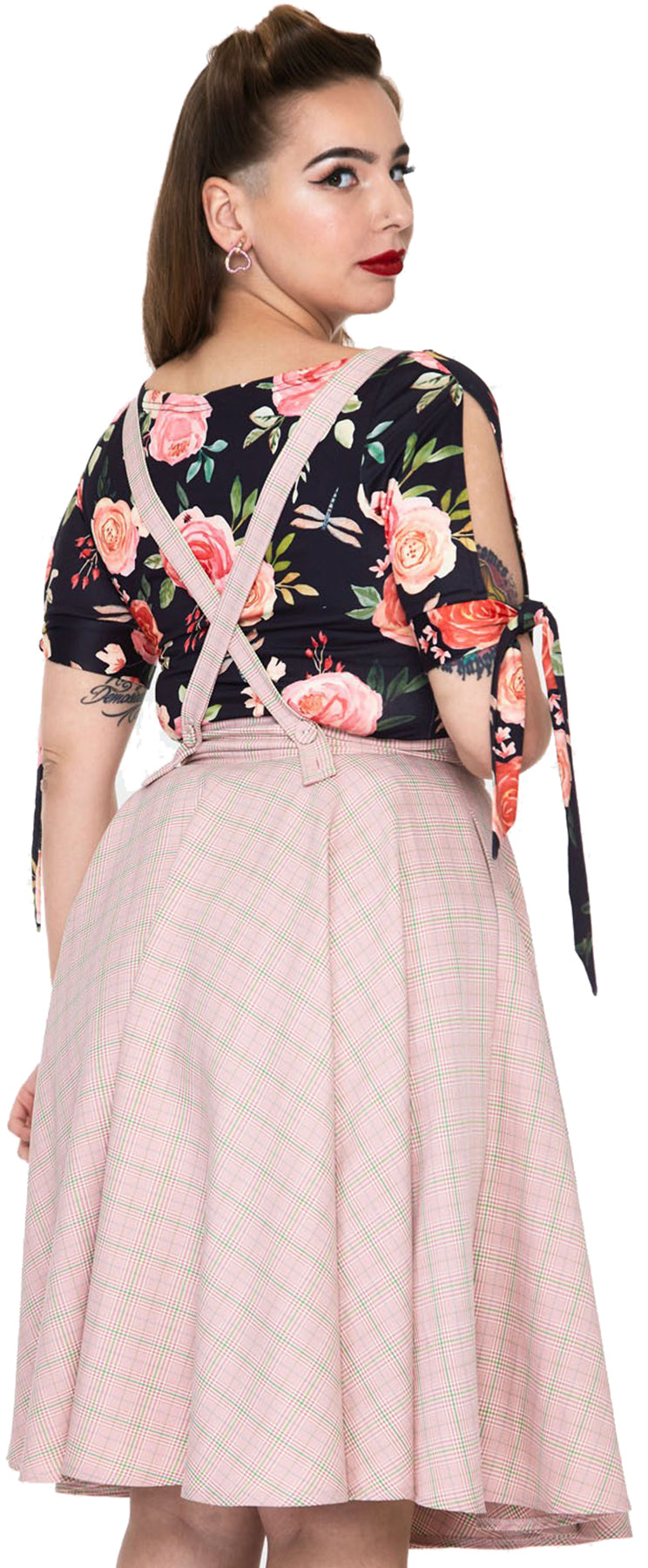 Voodoo_Vixen_HELENA_50s_TARTAN_Karo_SUSPENDER_Rock_SWING_SKIRT_Plus_Size_killer_kirsche_5vuPJu6Tbw3hsV