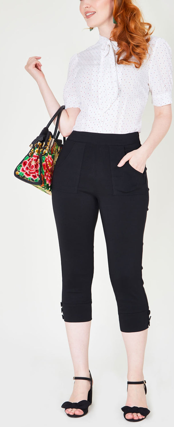 Voodoo_Vixen_HOLLY_Vintage_PLAIN_50s_HIGH_WAIST_Uni_CAPRI_HOSE_Pants_kiler_kirsche_3