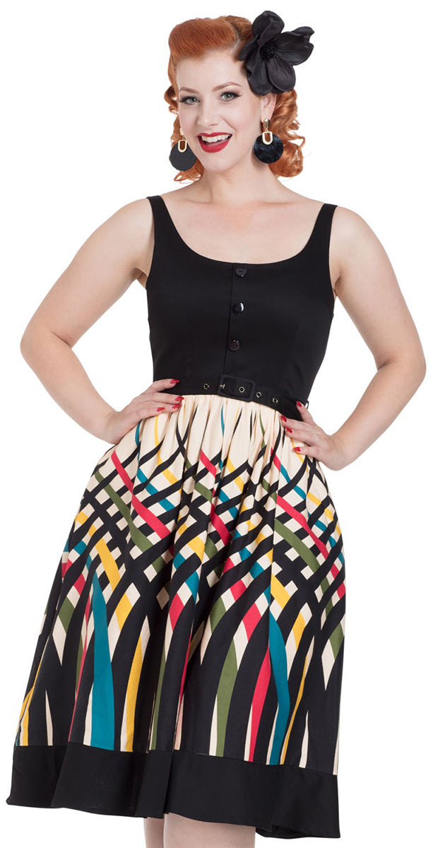 Voodoo_Vixen_JEAN_Vintage_GRAPHIC_STRIPE_Retro_Traeger_SWING_Dress_KLEID-1Yxc1vwqvYM22h
