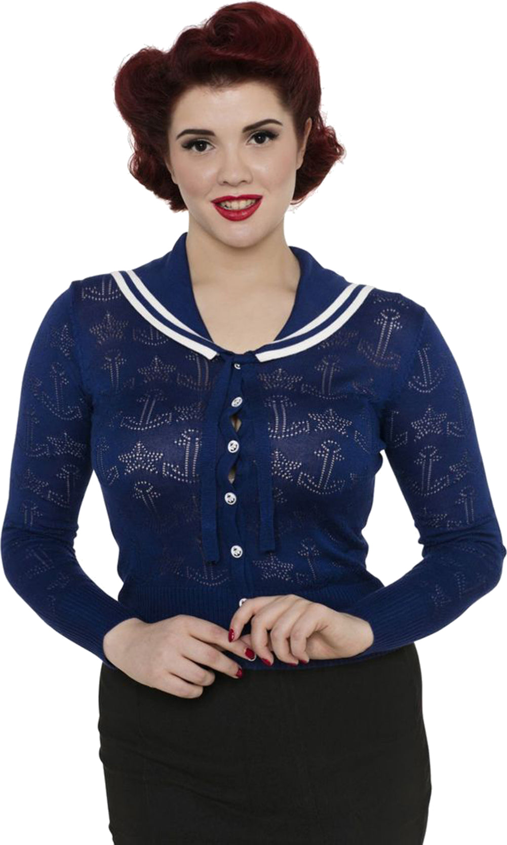 Voodoo_Vixen_JENNI_Sailor_Matrosen_ANCHOR_Cardigan_STRICKJACKE_-_NavyXhQETpeQUxnQD