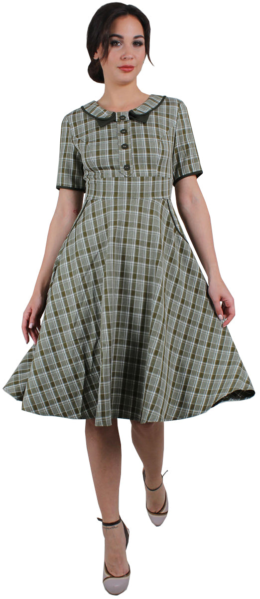 Voodoo_Vixen_KAYLEE_Vintage_PLAID_Karo_Kurzarm_Rundhals_SWING_DRESS_Kleid-1Yq7oqirw7fDoJ