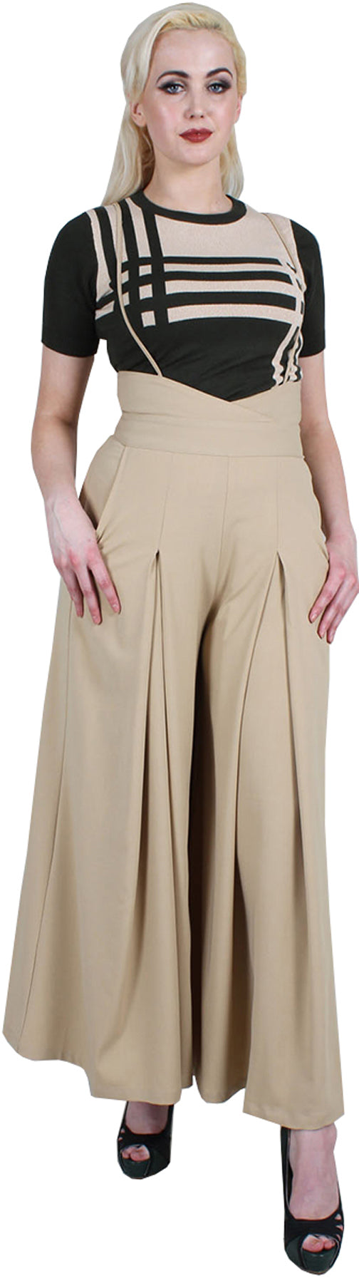 Voodoo_Vixen_KOURT_Vintage_SUSPENDER_High_Waist_MARLENE_HOSE_Trousers_killer_kirsche