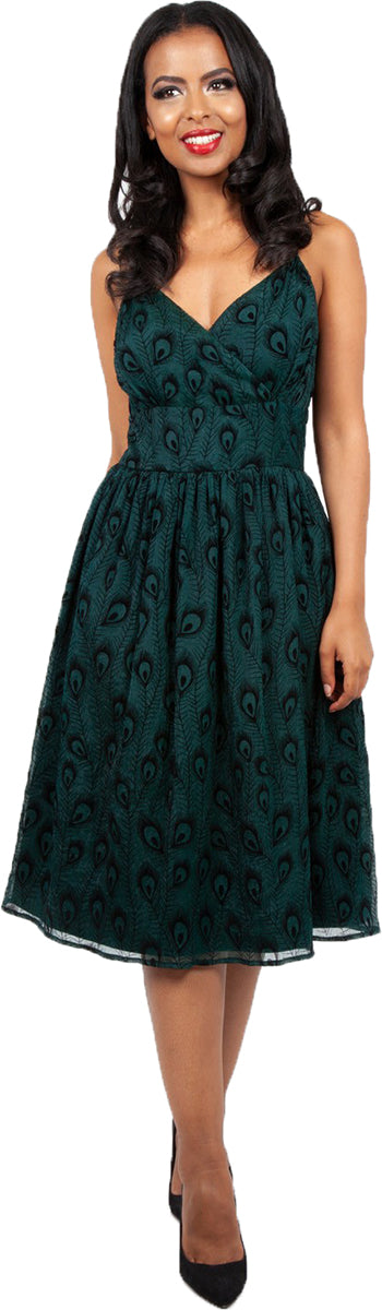 Voodoo_Vixen_LEAH_Pfau_PEACOCK_FEATHER_Traeger_A-Linie_Dress_KLEID-1LYJqUt5DtVMhH