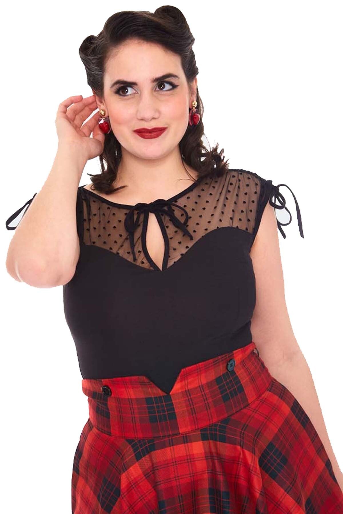 Voodoo_Vixen_MESH_HEART_Vintage_Herz_Retro_Cut-Out_TOP_SHIRT_Oberteil_-_Schwarz-2