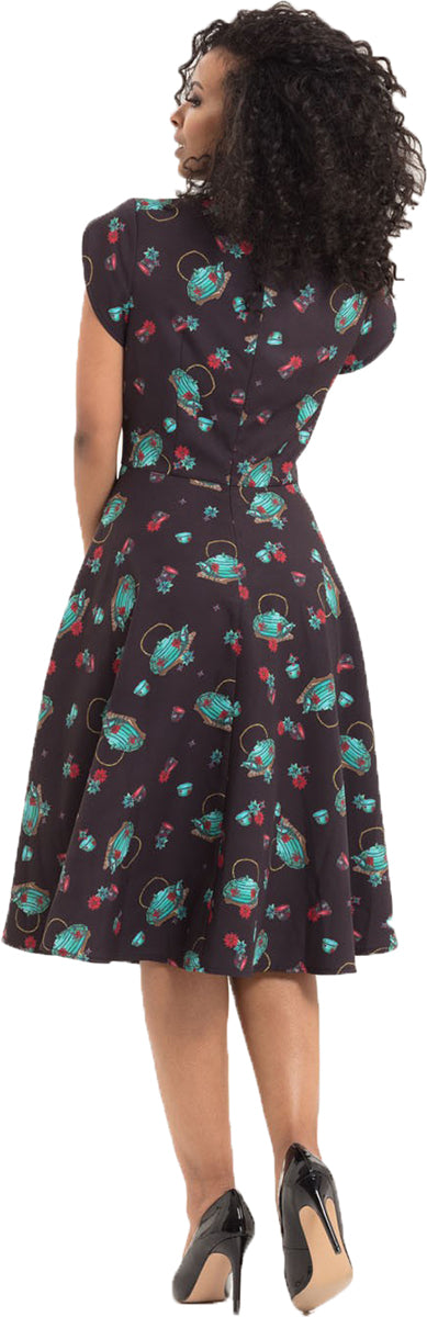 Voodoo_Vixen_MIJA_Vintage_TEA-TIME_Kessel_FLORAL_Kurzarm_Dress_KLEID-2