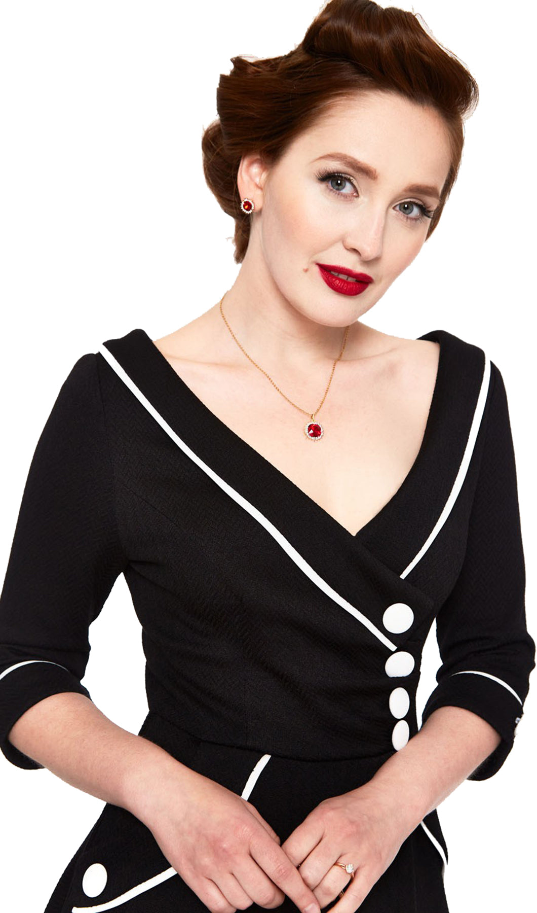 Voodoo_Vixen_Marica_1950s_Black_Herringbone_Wide_Collar_Dress_kleid_killer_kirsche_4z6Zt4wmBlZ6Tf