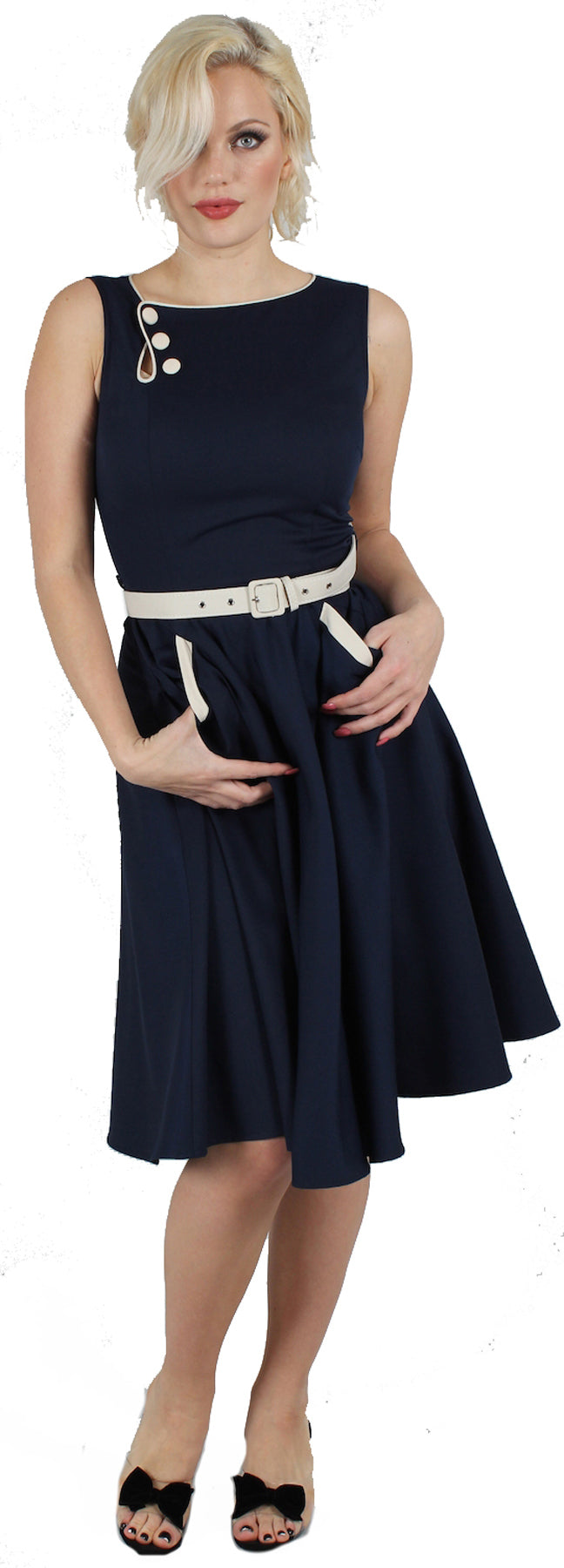 Voodoo_Vixen_NYLA_Vintage_SAILOR_Traeger_50s_Peephole_SWING_DRESS_Kleid_killer_kirsche