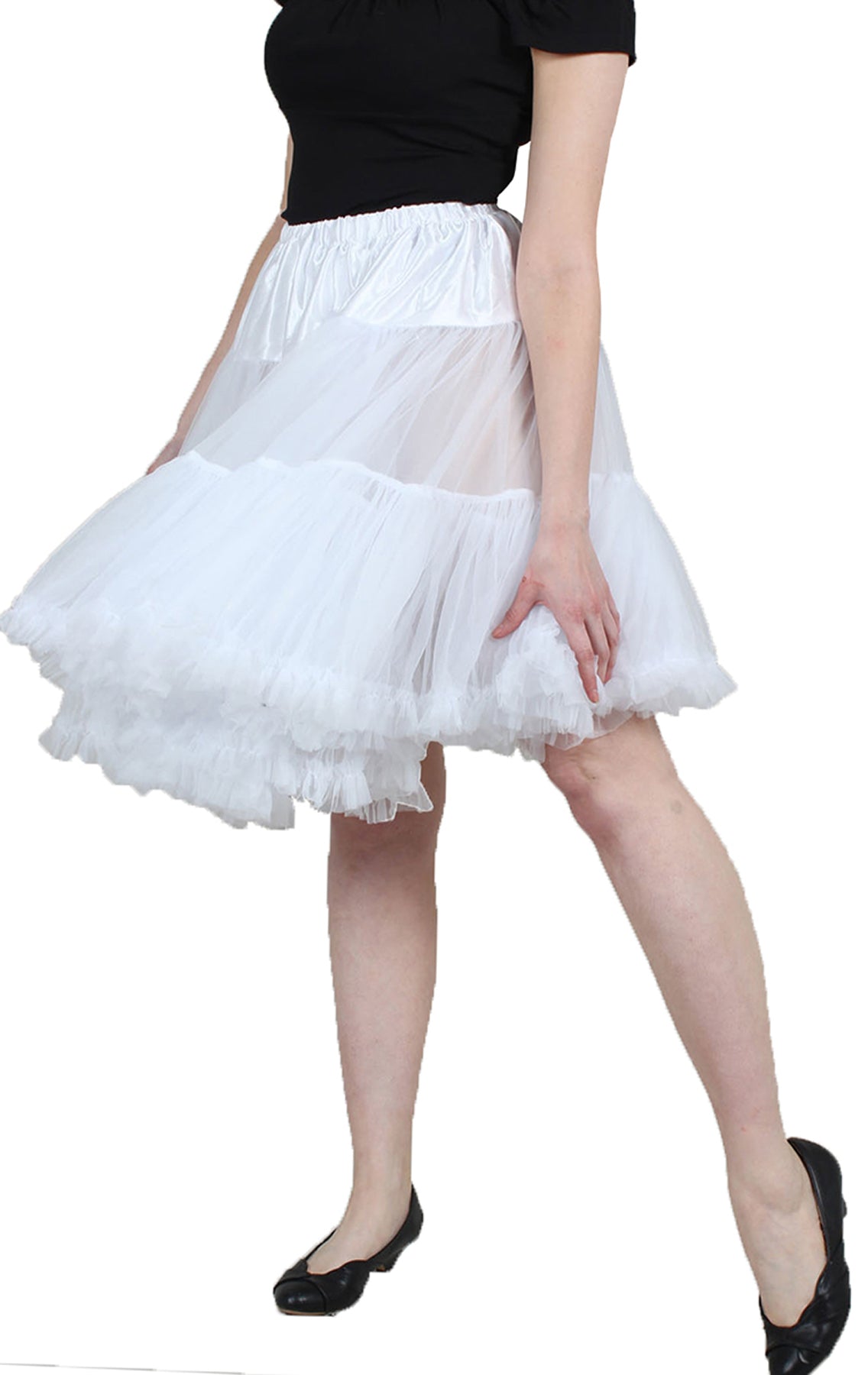 Voodoo_Vixen_PATTI_Vintage_SOFT_50s_Swing_Tuell_Ruffle_Unterrock_PETTICOAT_Weiss_killer_kirsche3sVRXt0vuCyWC