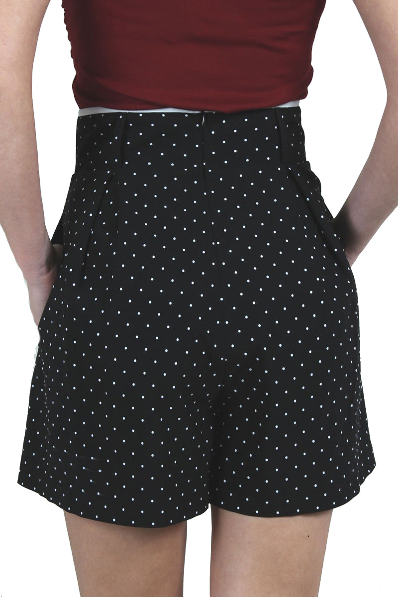 Voodoo_Vixen_PAULINA_Vintage_POLKA_DOT_Punkte_High_Waisted_SHORTS_Kurze_Hose_killer_kirsche3