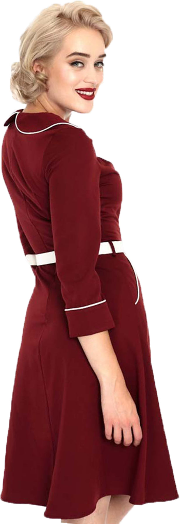 Voodoo_Vixen_PIPING_DETAIL_Retro_TWO-TONE_Collar_Dreiviertelarm_A-LINIE_DRESS_Kleid_Killer_Kirsche-4yEAbVPKFFeYqn