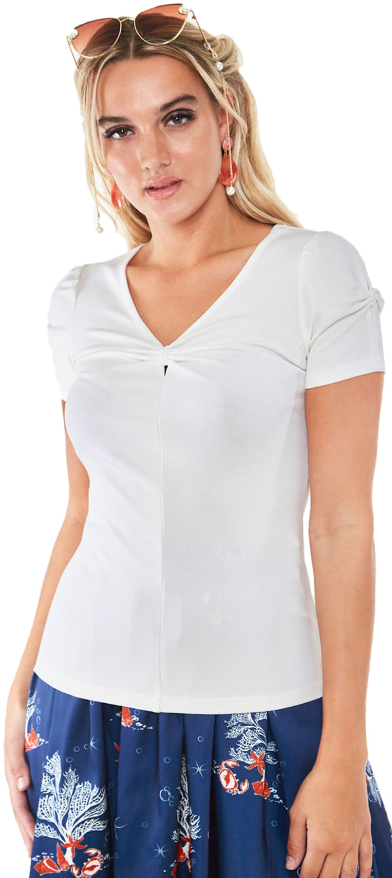 Voodoo_Vixen_RHIANNON_50s_BOW_Kurzarm_Plain_V-NECK_SHIRT_Oberteil_Weiss-1hCmP4RMkKfBDQ