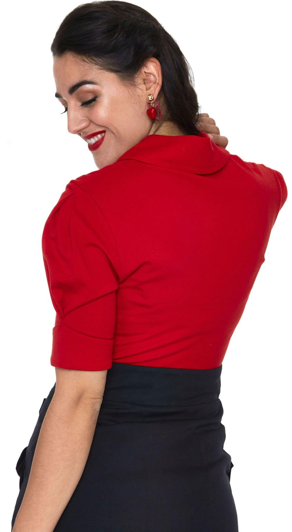 Voodoo_Vixen_ROSY_CHEEKS_Vintage_KEYHOLE_Halbarm_Bluse_SHIRT_Oberteil_Rot_killer_kirsche_5YX2tYegtZ4KOs