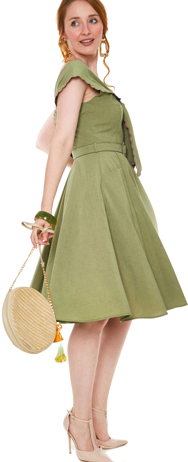 Voodoo_Vixen_SCARLINA_50s_Vintage_SCALLOP_Muschelsaum_SWING_DRESS_Kleid_killer_kirsche_3